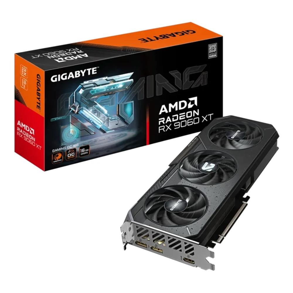 4719331356231 | P/N: GV-R9060XTGAMING | Cod. Artículo: DSP0000033168 Tarjeta grafica gigabyte radeon rx 9060 xt gaming 8gb gddr6 - 2x dp - 1x hdmi pci express 5.0