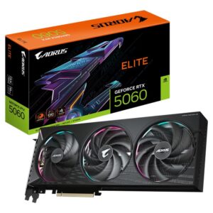 4719331356392 | P/N: 9VN5060AE-00-G10 | Cod. Artículo: DSP0000033169 Tarjeta grafica gigabyte gaming rtx 5060 aourus 8gb gddr7