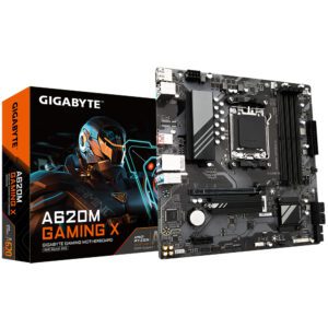 4719331854096 | P/N: A620M GAMING X | Cod. Artículo: DSP0000017928 Placa base gigabyte a620m gaming x am5 matx 4xddr5