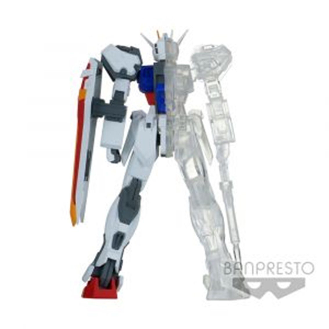 Figura banpresto mobile suit gundam seed internal structure gat - x105 strike gundam weapon version a - Imagen 2