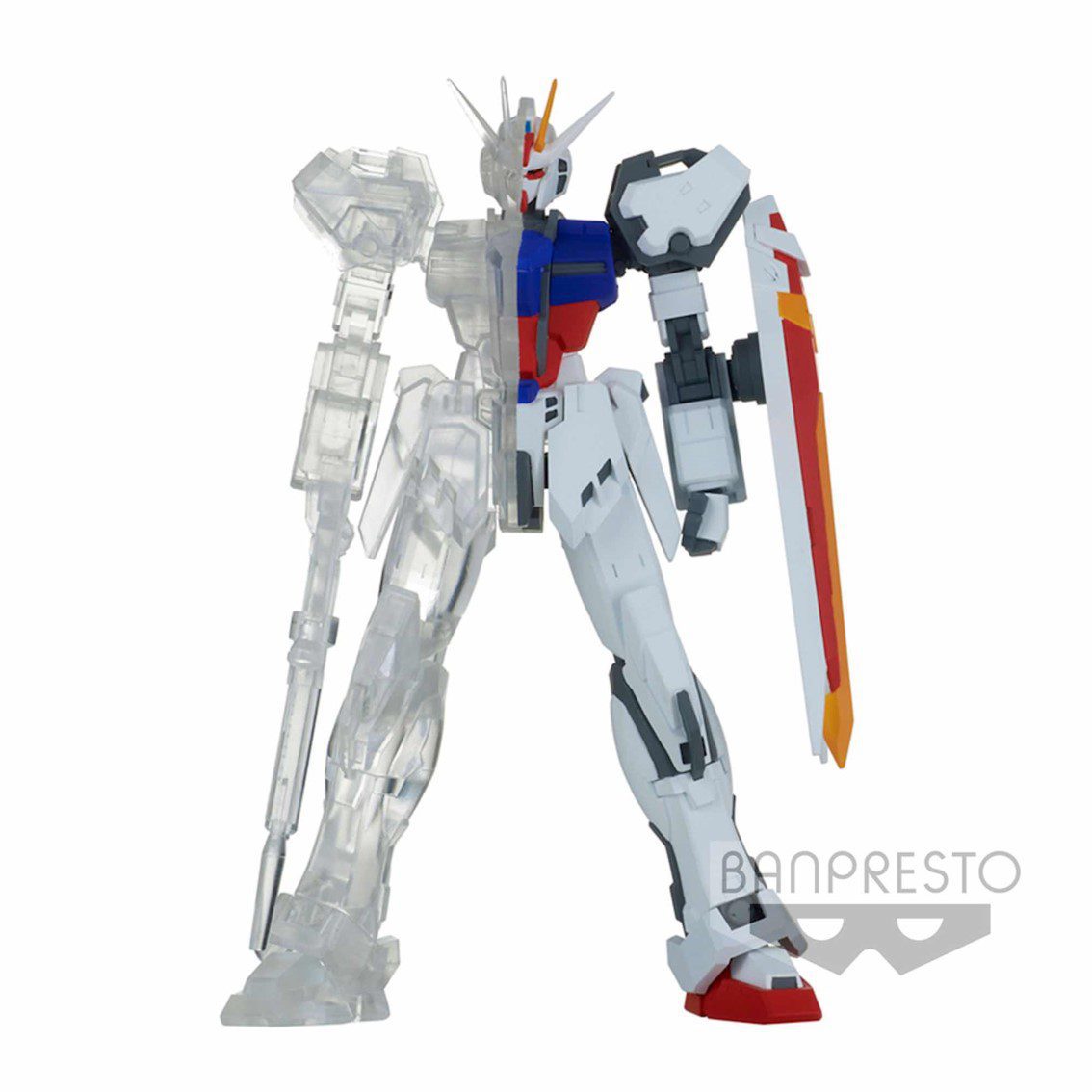 4983164183474 | P/N: BP18347 | Cod. Artículo: MGS0000012454 Figura banpresto mobile suit gundam seed internal structure gat - x105 strike gundam weapon version a