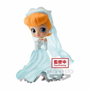 4983164185652 | P/N: BP18565 | Cod. Artículo: DSP0000010633 Figura banpresto q posket disney characters dreamy style glitter collection vol 2 cenicienta cinderella