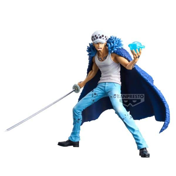 Figura banpresto one piece glitter & glamours trafalgar law special edition 23cm - Imagen 2
