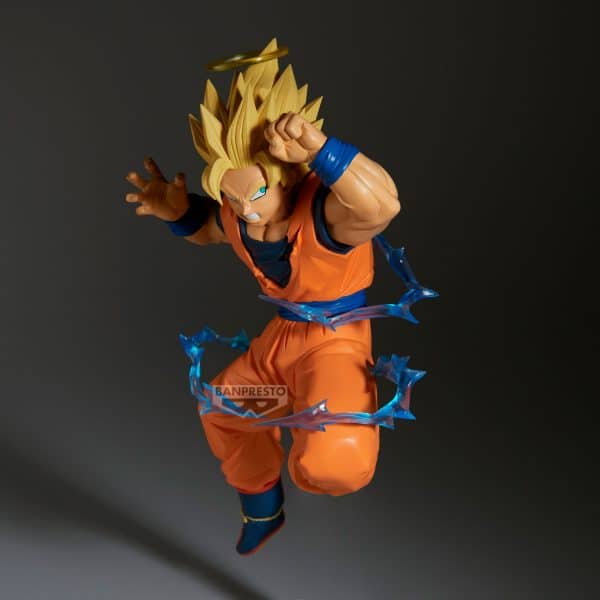 Figura banpresto dragon ball z match makers super saiyan 2 son goku 15cm - Imagen 2