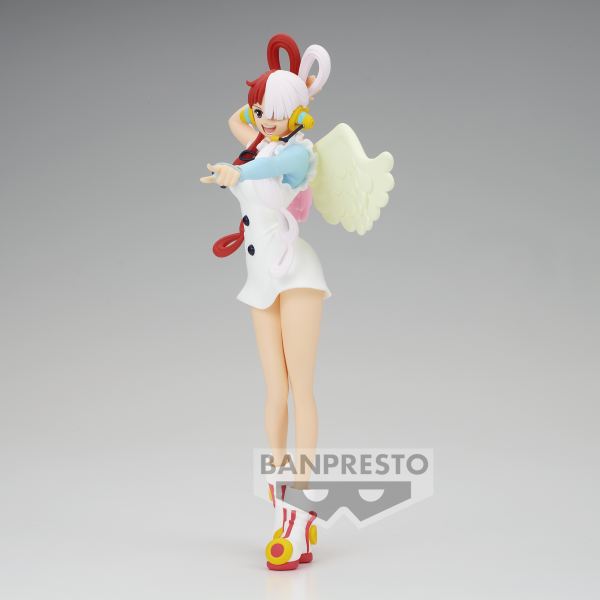 Figura banpresto one piece film red glitter & glamours uta 22cm - Imagen 2