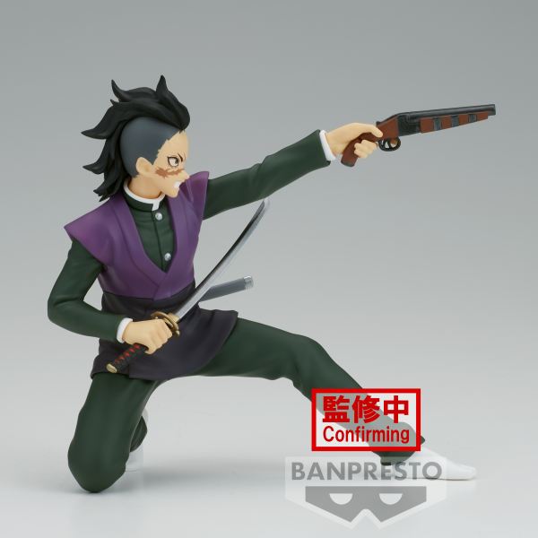 Figura banpresto demon slayer kimetsu no yaiba vibration stars genya shinazugawa 12cm - Imagen 3