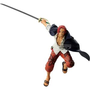 4983164895643 | P/N: BP89564P | Cod. Artículo: DSP0000025215 Figura banpresto: one piece battle record collection shanks
