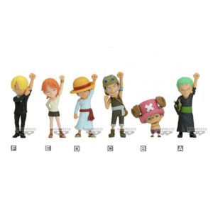 4983164895674 | P/N: BP89567P | Cod. Artículo: DSP0000025264 Figura banpresto one piece wfc sign our fellowship 1 unidad aleatoria
