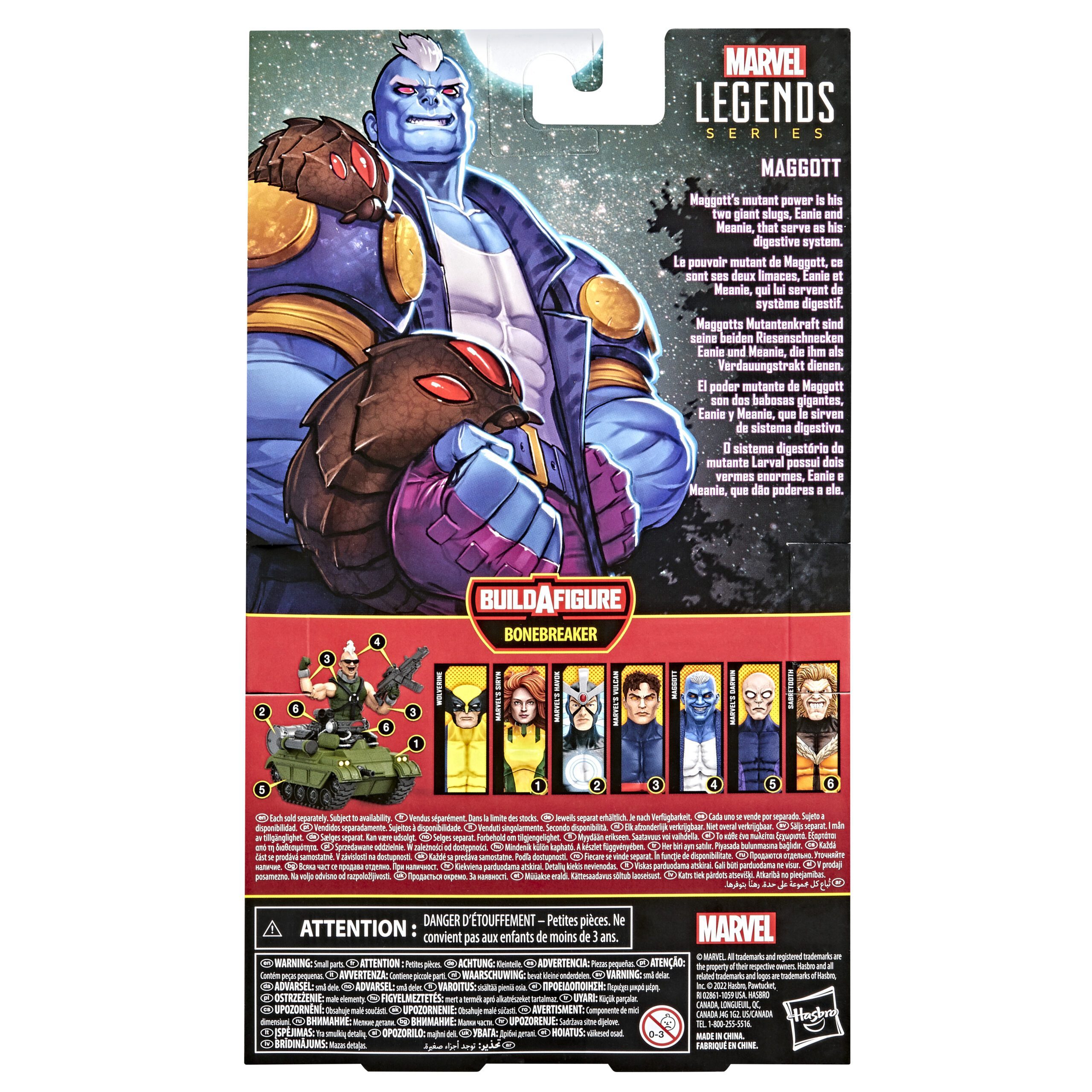 Figura hasbro x - men maggot marvel legends - Imagen 8