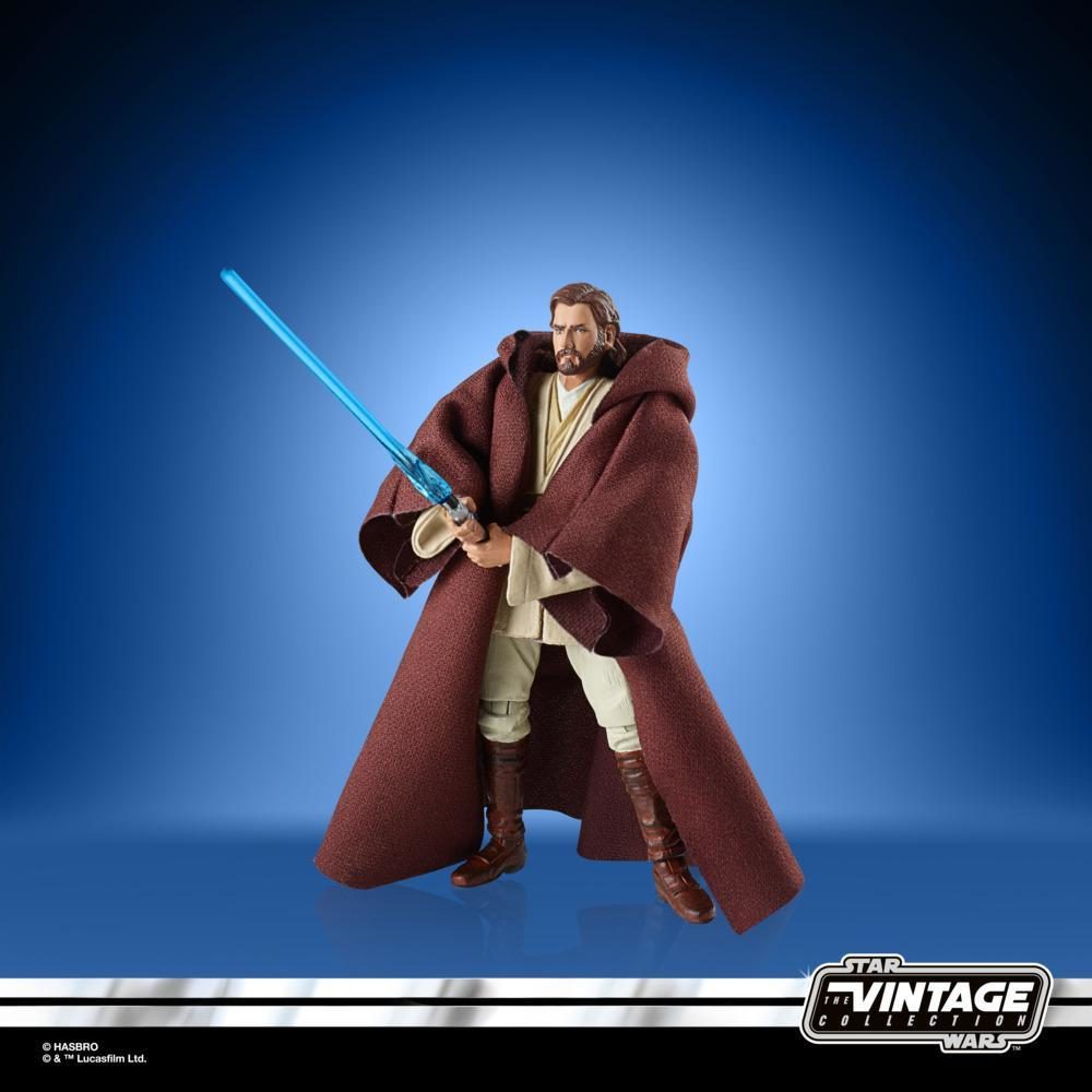 Figura hasbro obi wan kenobi 95 cm sw el ataque de los clones star wars vintage - Imagen 3