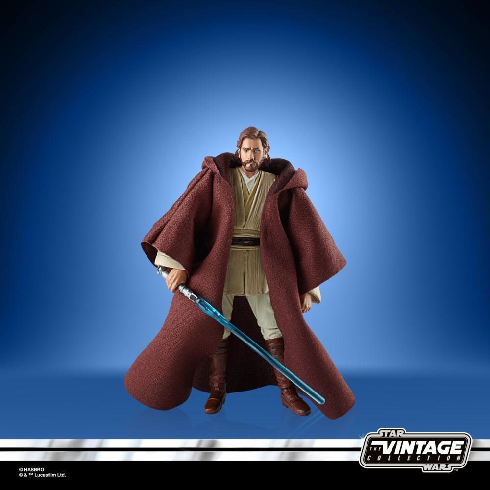 Figura hasbro obi wan kenobi 95 cm sw el ataque de los clones star wars vintage - Imagen 5