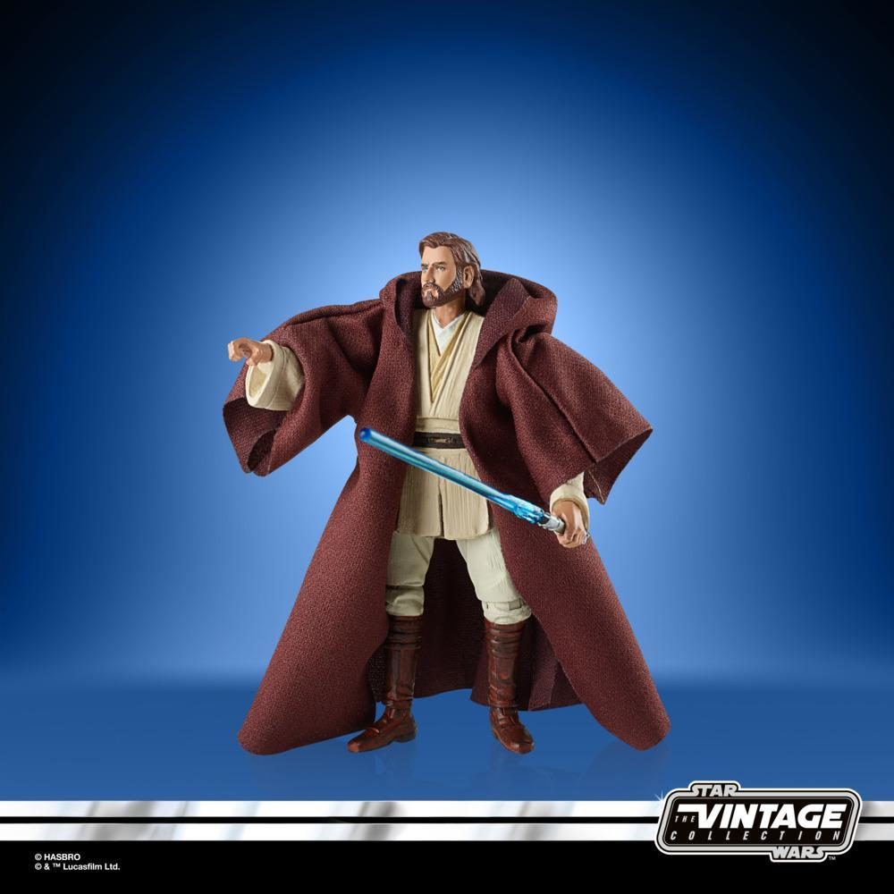 Figura hasbro obi wan kenobi 95 cm sw el ataque de los clones star wars vintage - Imagen 6
