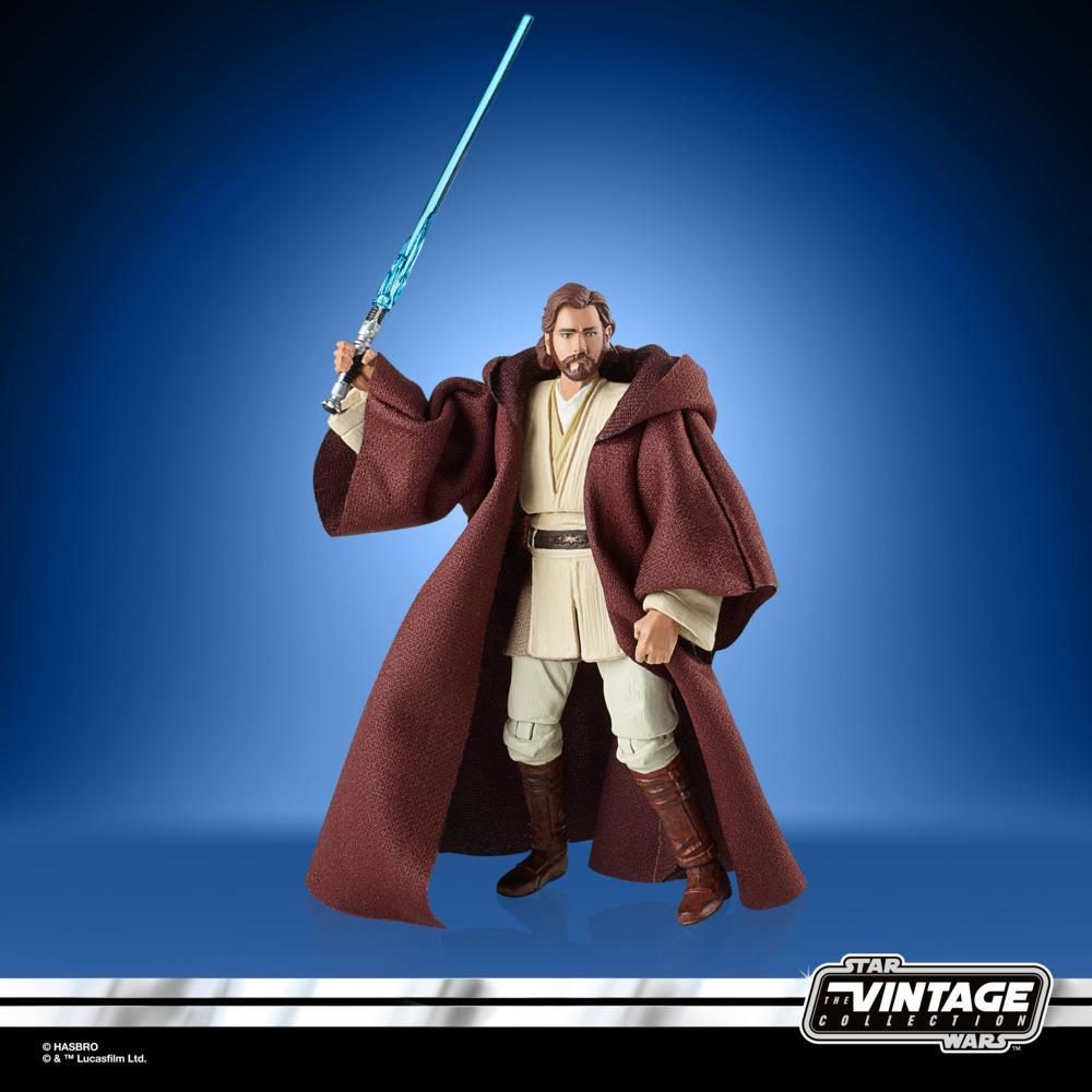 Figura hasbro obi wan kenobi 95 cm sw el ataque de los clones star wars vintage - Imagen 8