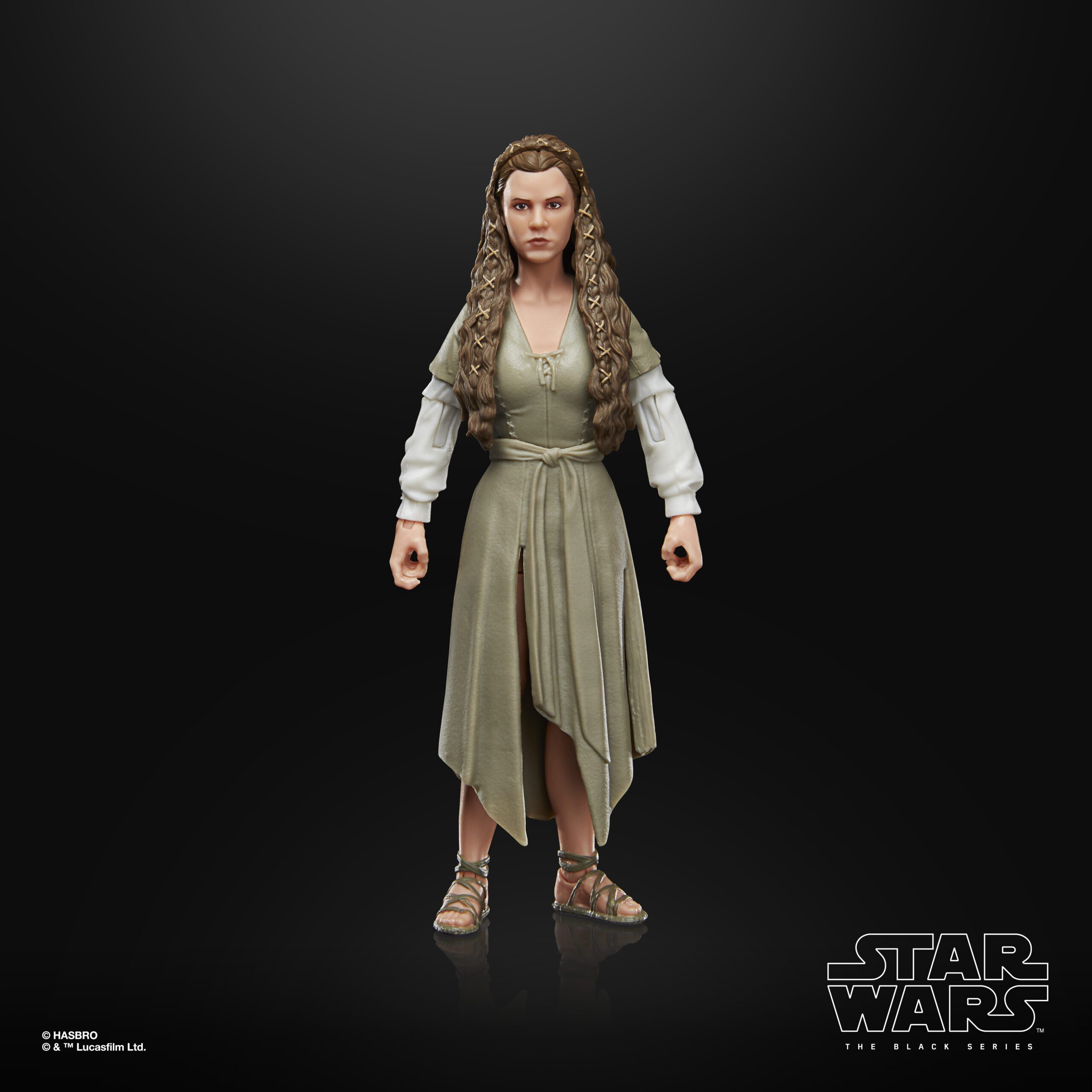 Figura hasbro princess leia ewok village return of the jedi black series - Imagen 4