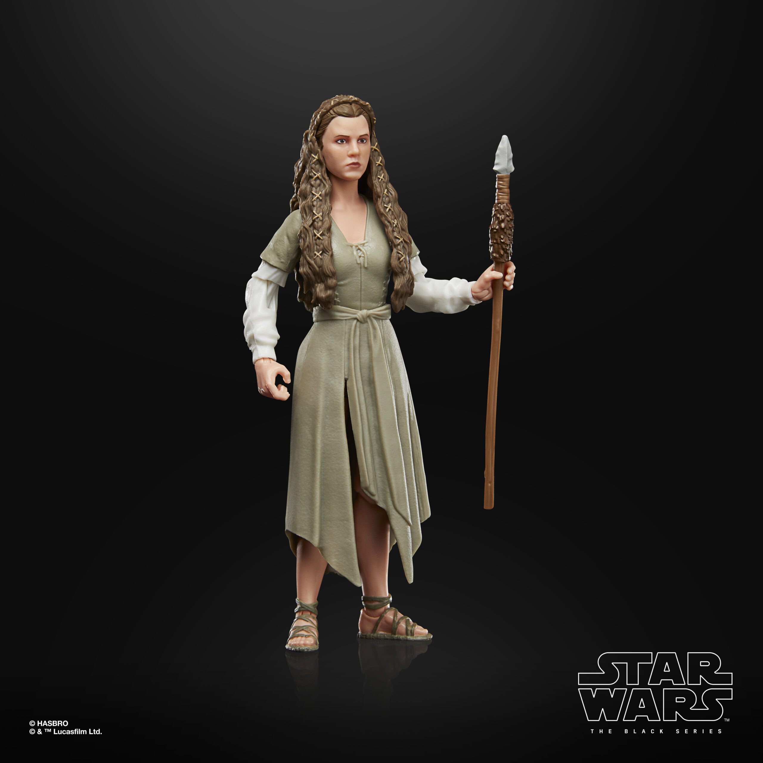 Figura hasbro princess leia ewok village return of the jedi black series - Imagen 5