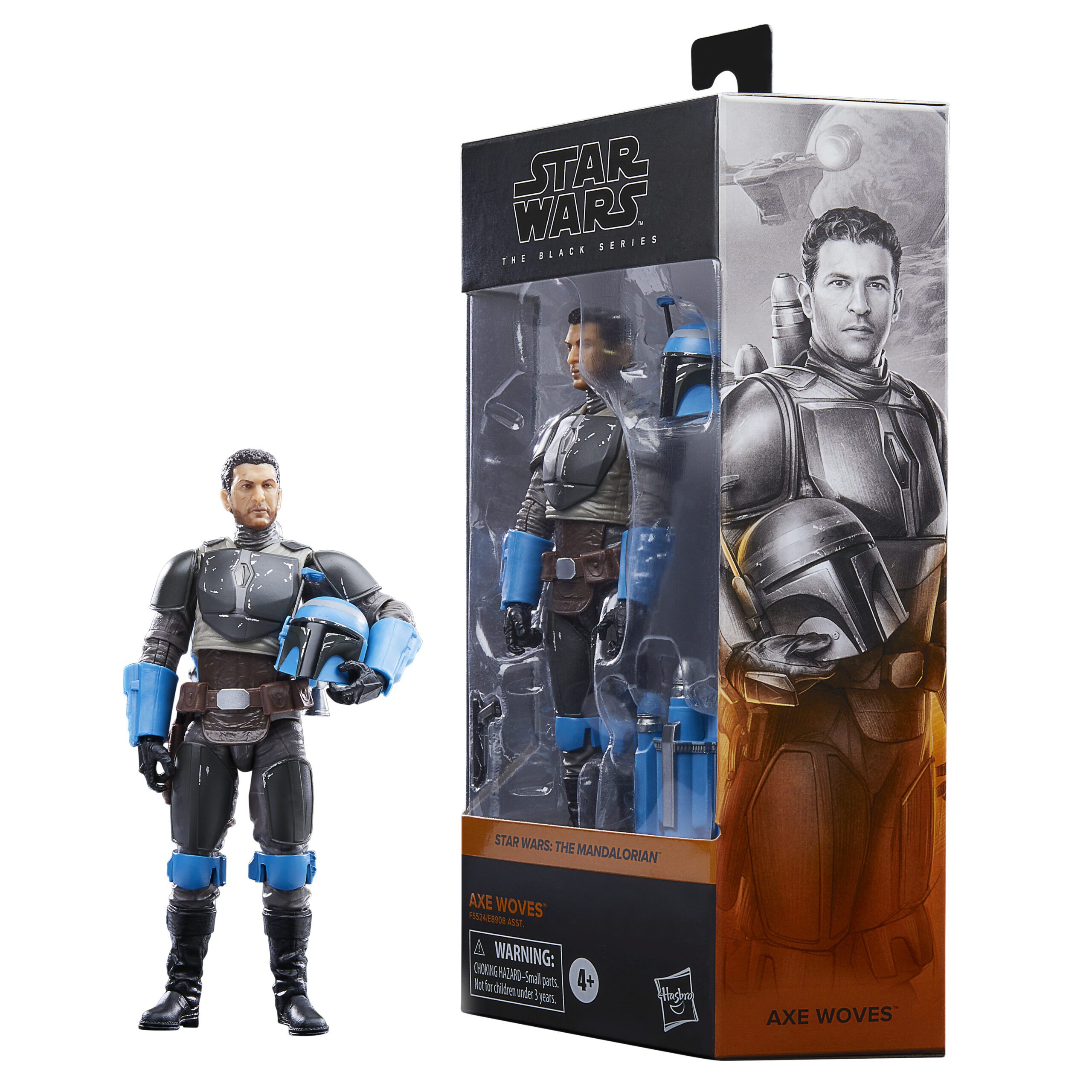 Figura hasbro star wars: the mandalorian - axe woves - Imagen 8