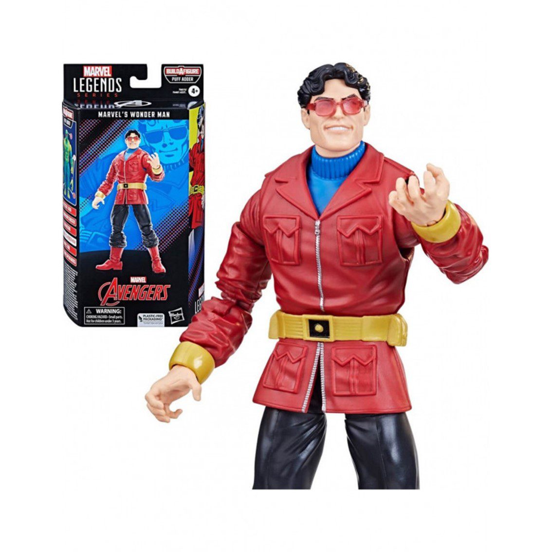 Figura hasbro marvel legends series los vengadores wonder man - Imagen 3