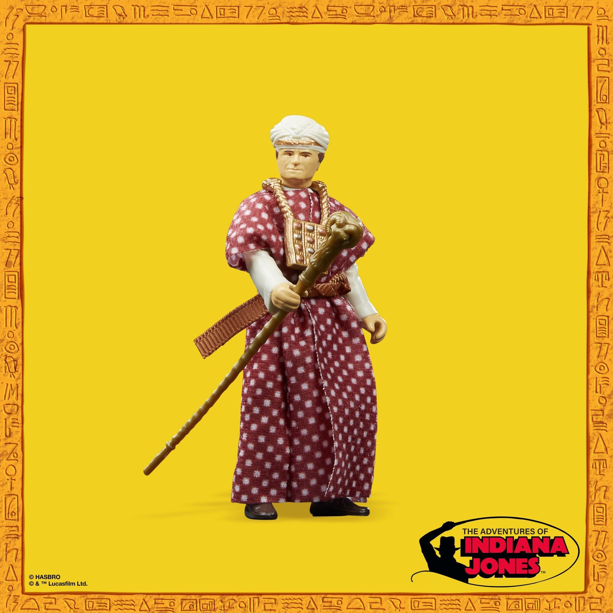 Figura hasbro retro collection indiana jones riders if the lost ark - belloq (ceremonial) - Imagen 4