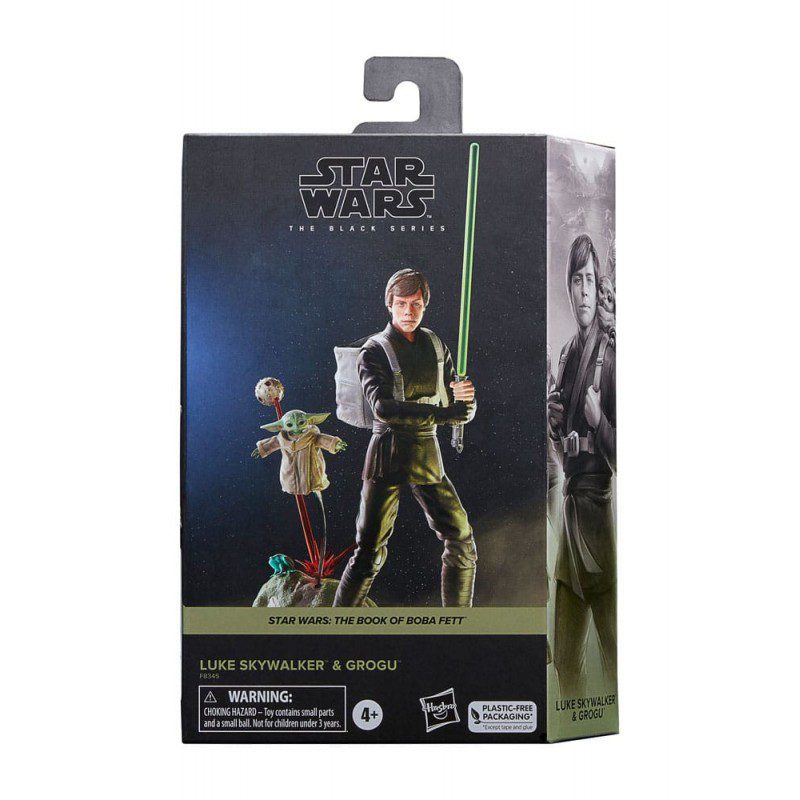 Figura hasbro star wars the black series luke skywalker & grogu - Imagen 3