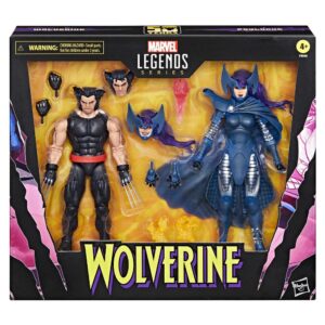 5010996202123 | P/N: F90405L0 | Cod. Artículo: MGS0000020280 Set figuras hasbro marvel legends series wolverine & lady psylocke