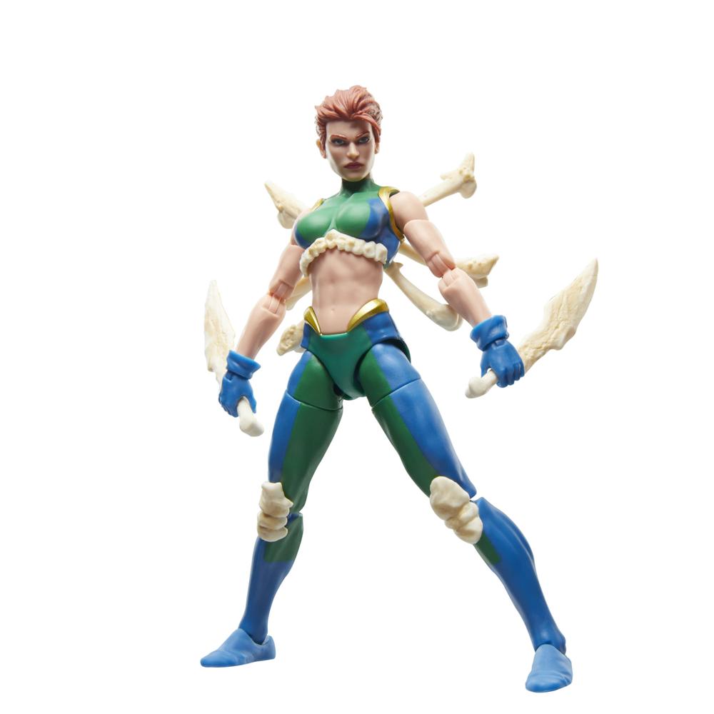 Figura hasbro marvel legends series build a figure marvels nemesis x - men marrow - Imagen 4