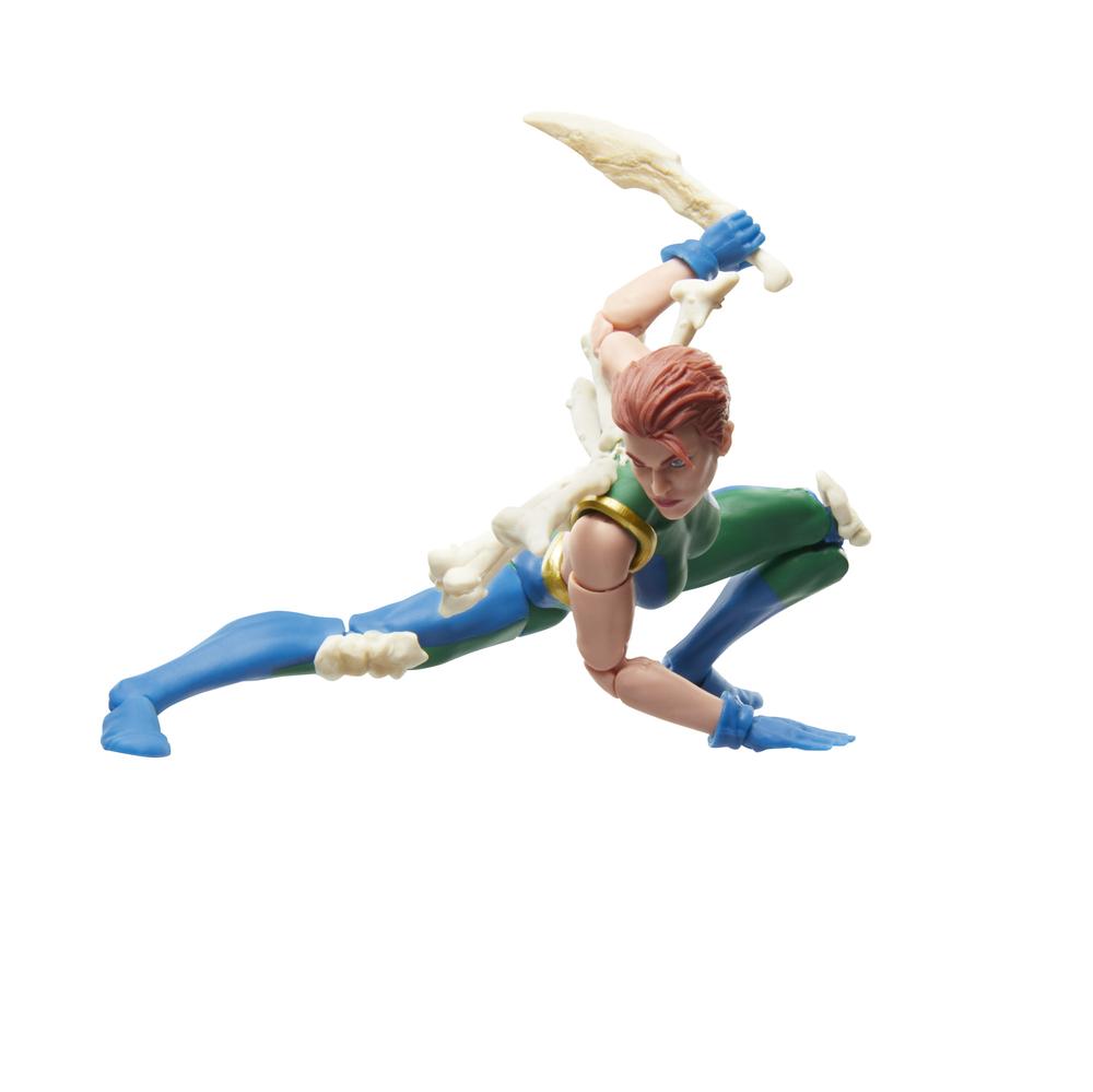 Figura hasbro marvel legends series build a figure marvels nemesis x - men marrow - Imagen 5