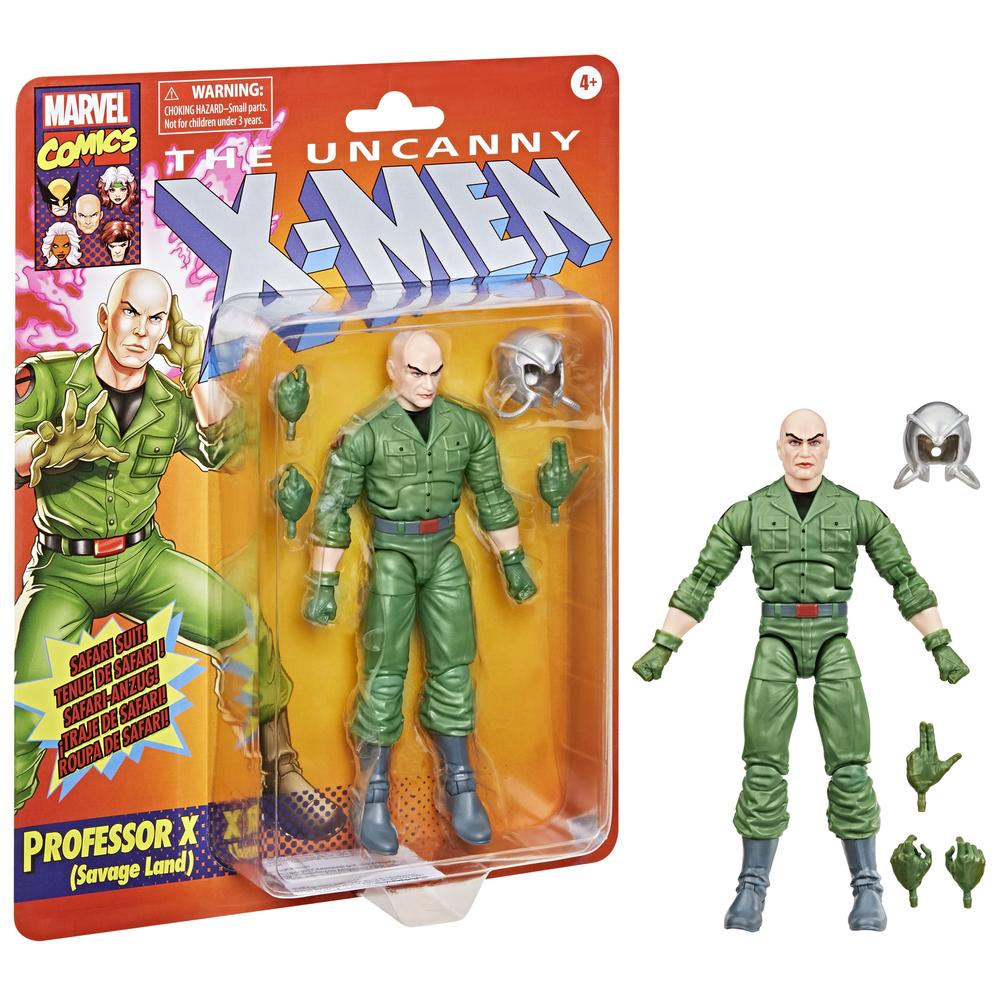 5010996290182 | P/N: G05985L0 | Cod. Artículo: MGS0000025103 Figura hasbro marvel legend series x - men proffesor x savage land