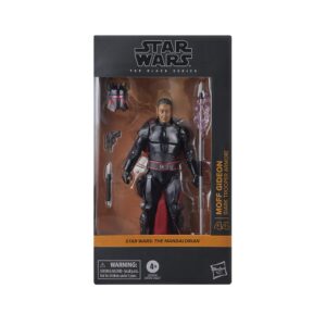 5010996298102 | P/N: G15545X0 | Cod. Artículo: MGS0000026441 Figura hasbro star wars the mandalorian the black series moft gideon (dark trooper armor)