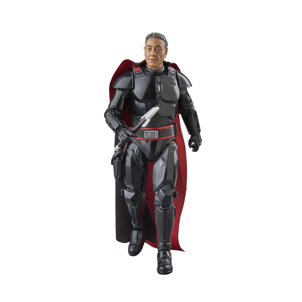Figura hasbro star wars the mandalorian the black series moft gideon (dark trooper armor) - Imagen 5