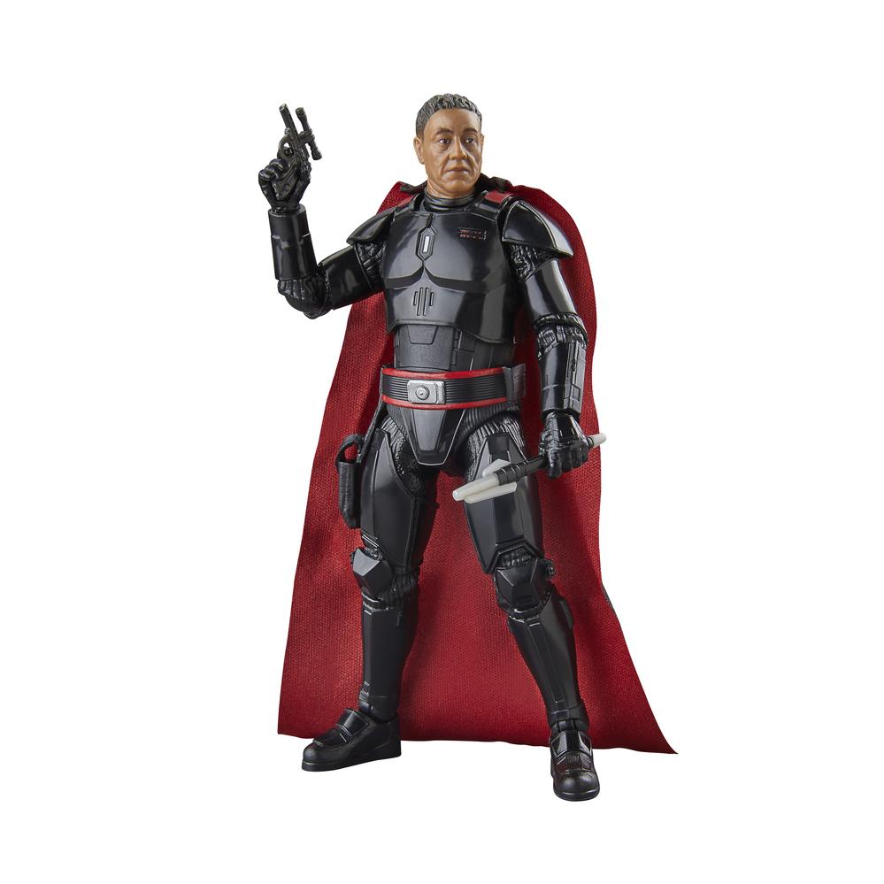 Figura hasbro star wars the mandalorian the black series moft gideon (dark trooper armor) - Imagen 6