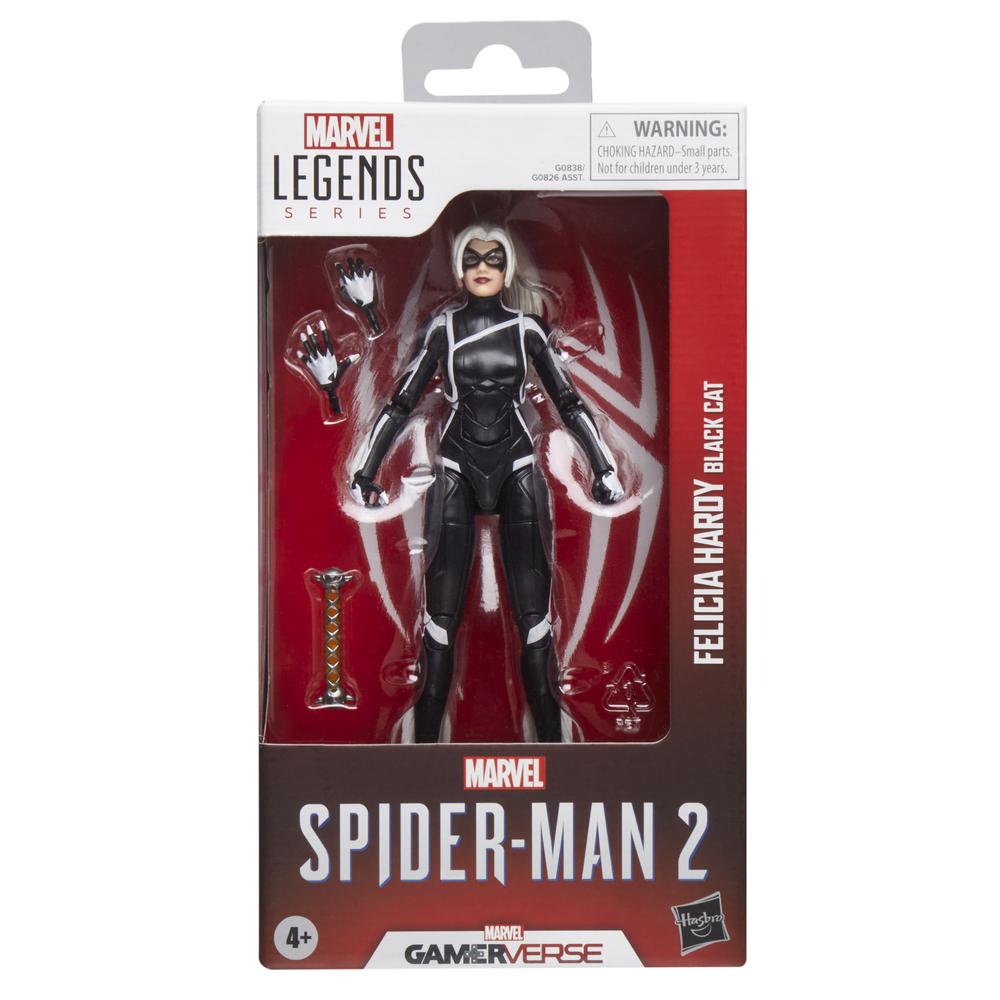 Figura hasbro marvel legends series spider - man 2 felicia hardy (black cat) - Imagen 7