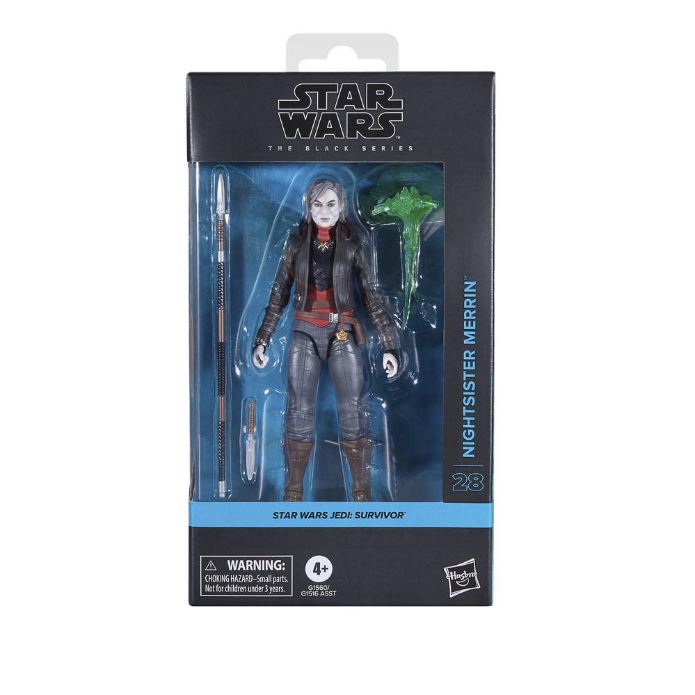 5010996309266 | P/N: G15605X0 | Cod. Artículo: MGS0000027717 Figura hasbro star wars the black series jedi survivor nightsister merrin