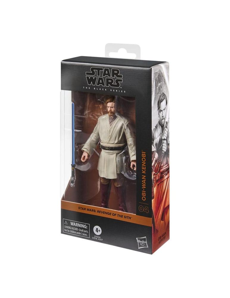 Figura hasbro star wars episode iii black series obi - wan kenobi 15cm - Imagen 2