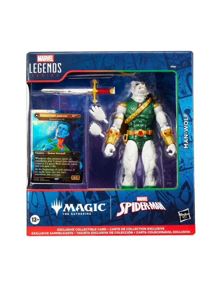 5010996323316 | P/N: G06425L0 | Cod. Artículo: MGS0000029627 Figura hasbro marvel legends series magic the gathering man - wolf