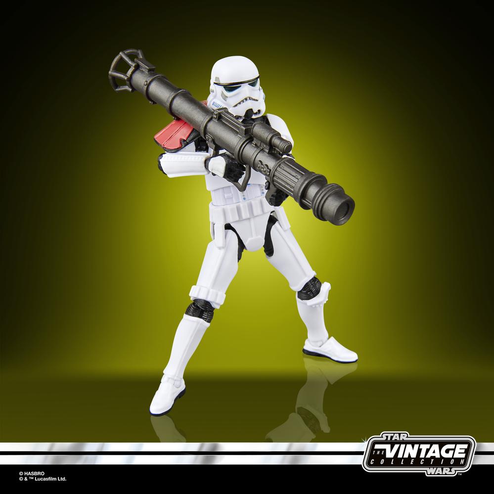 Figura hasbro star wars the vintage collection jedi survivor rocket launcher trooper - Imagen 3
