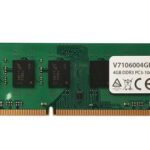 5050914959487 | P/N: V7106004GBD | Cod. Artículo: MGS0000010286 Memoria ram v7 dimm 4gb ddr3 1333 mhz pc3 - 10600