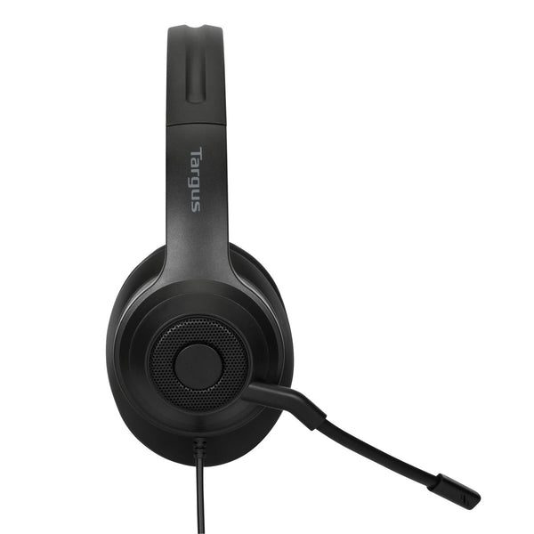 Auriculares stereo targus alambrico negro usb - Imagen 7