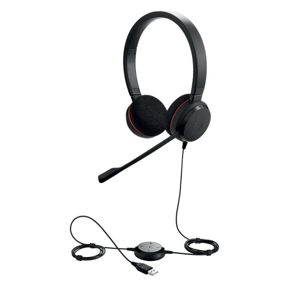 Auriculares jabra evolve 20 ms stereo con microfono usb bulk - Imagen 3