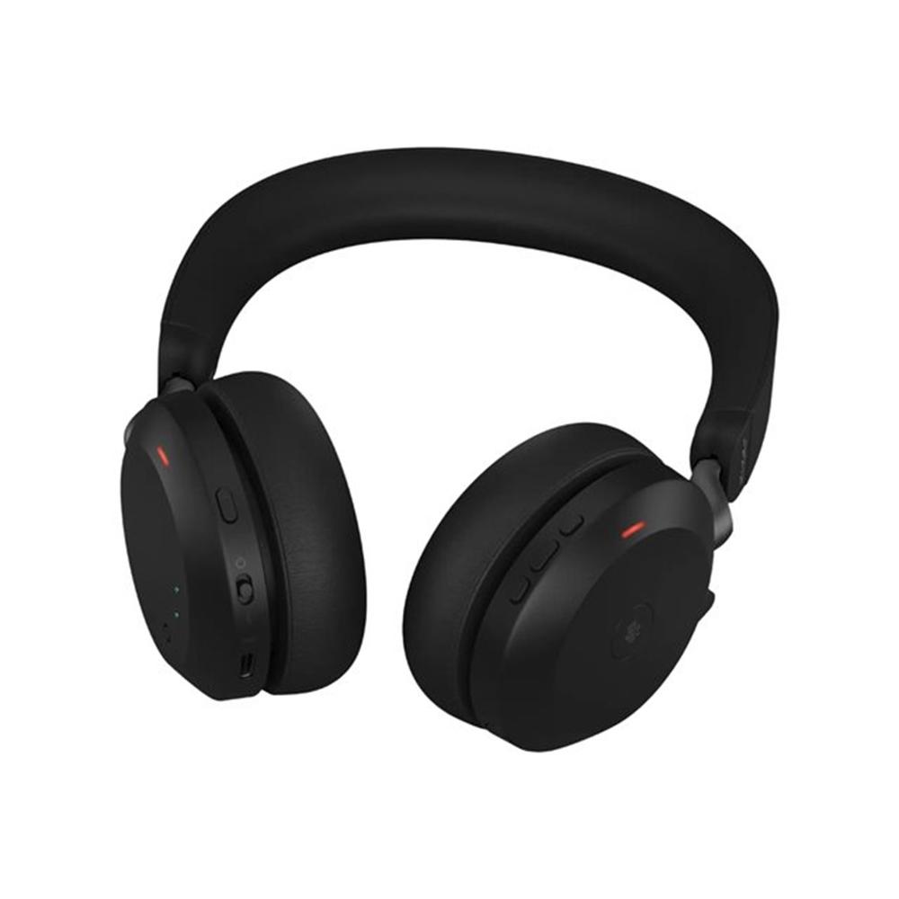 Auriculares jabra evolve2 75 ms stereo inalambrico negro - Imagen 2