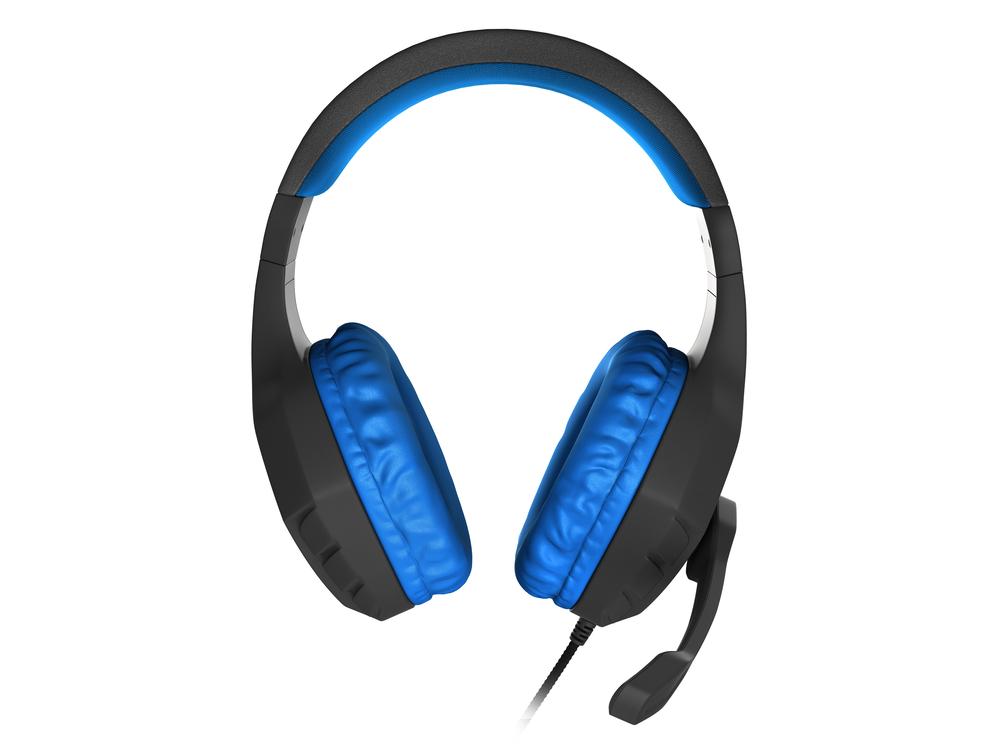 Auriculares gaming genesis argon 200 mini jack negro - azul - Imagen 2