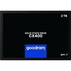 5908267964880 | P/N: SSDPR-CX400-02T-G2 | Cod. Artículo: DSP0000022331 Disco duro interno ssd goodram cx400 2tb 2.5 pulgadas sata3