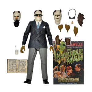 634482048184 | P/N: 0NC04818 | Cod. Artículo: DSP0000014097 Figura neca universal monster scale action ultimate invisible man
