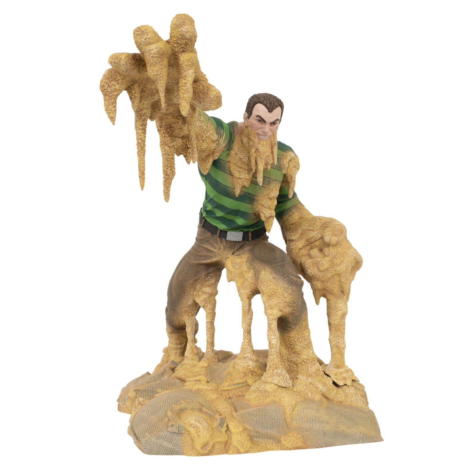 699788849743 | P/N: SD232422 | Cod. Artículo: DSP0000013952 Figura diamond collection marvel comic gallery spiderman sandman