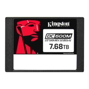 740617334951 | P/N: SEDC600M/7680G | Cod. Artículo: DSP0000026667 Disco duro interno solido ssd kingston data center 600m 7.68tb 2.5 pulgadas sata 6gb - s