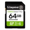 740617348255 | P/N: SDS3/64GB | Cod. Artículo: DSP0000034836 Tarjeta memoria sdxc 64gb kingston canvas select plus uhs - i clase 10