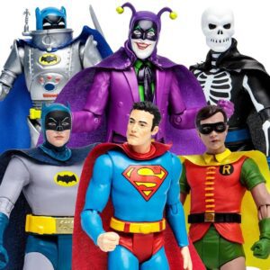 787926156966 | P/N: TM1569 | Cod. Artículo: MGS0000019859 Figura mcfarlane dc retro batman 66 wave 88 1 unidad aleatoria