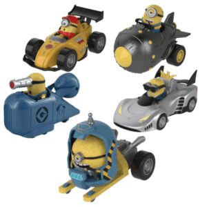 8414614071608 | P/N: AR07160 | Cod. Artículo: MGS0000022415 Figura vehículos minions 1 unidad aleatoria
