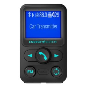 8432426455249 | P/N: 455249 | Cod. Artículo: DSP0000014615 Transmisor fm coche xtra bluetooth energy sistem - 1.4 pulgadas lcd - asistente de voz - carga usb - mp3