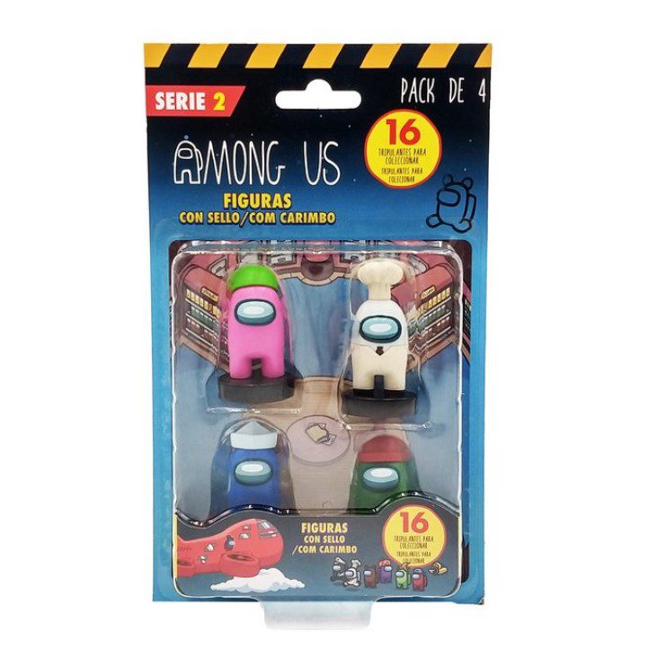 Figuras among us s2 caja pack 4 - Imagen 2
