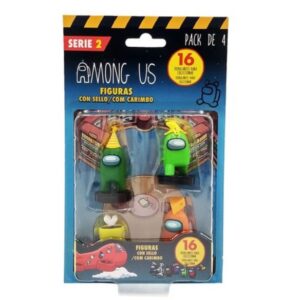 8432752037416 | P/N: 64115230 | Cod. Artículo: DSP0000011319 Figuras among us s2 caja pack 4